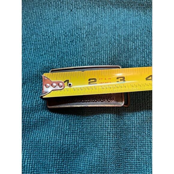 Vintage Belt Buckle 1982 Kenner Fast 111'S Company Advertisement Belt Buckle - Picture 4 of 4